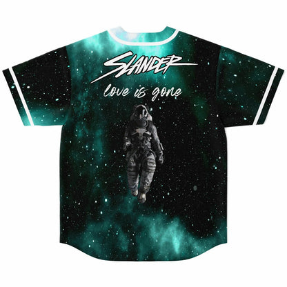 SLANDER Teal Green Outer Space Rave Baseball Jersey