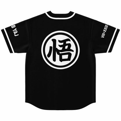 Black Dragon Ball Rave Baseball Jersey