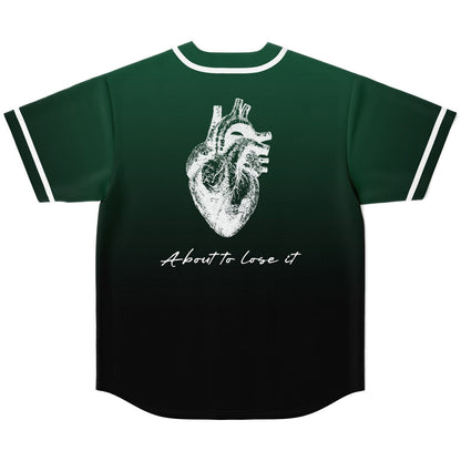 Matroda Dark Forest Green Black Rave Baseball Jersey