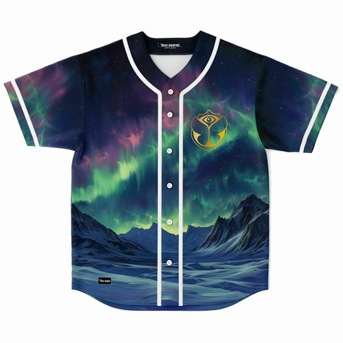 Tomorrowland Deep Blue Rave Baseball Jersey