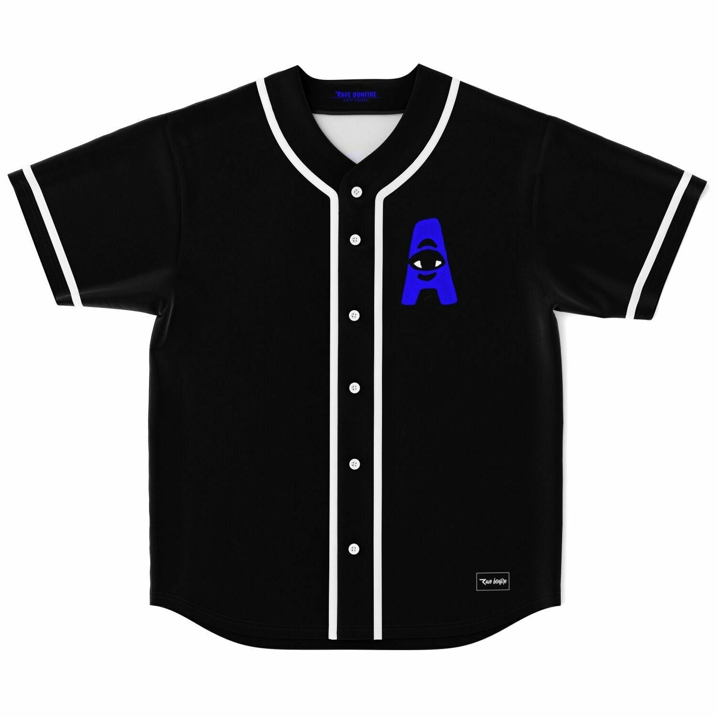 Audiffred Black Jersey Rave Baseball Jersey