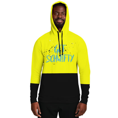 Get Schwifty Retrowave Yellow Rave Hoodie