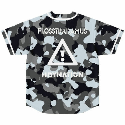 Flosstradamus Grey Camo Rave Baseball Jersey