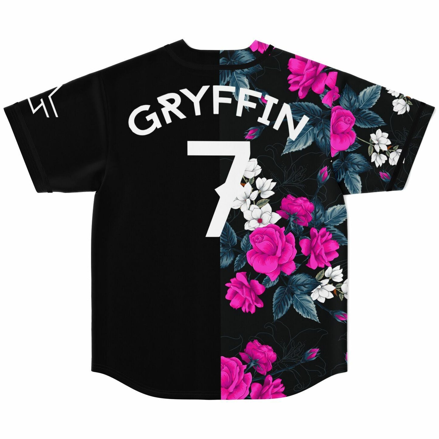 Gryffin Black Split Rave Baseball Jersey