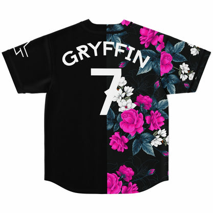 Gryffin Black Split Rave Baseball Jersey