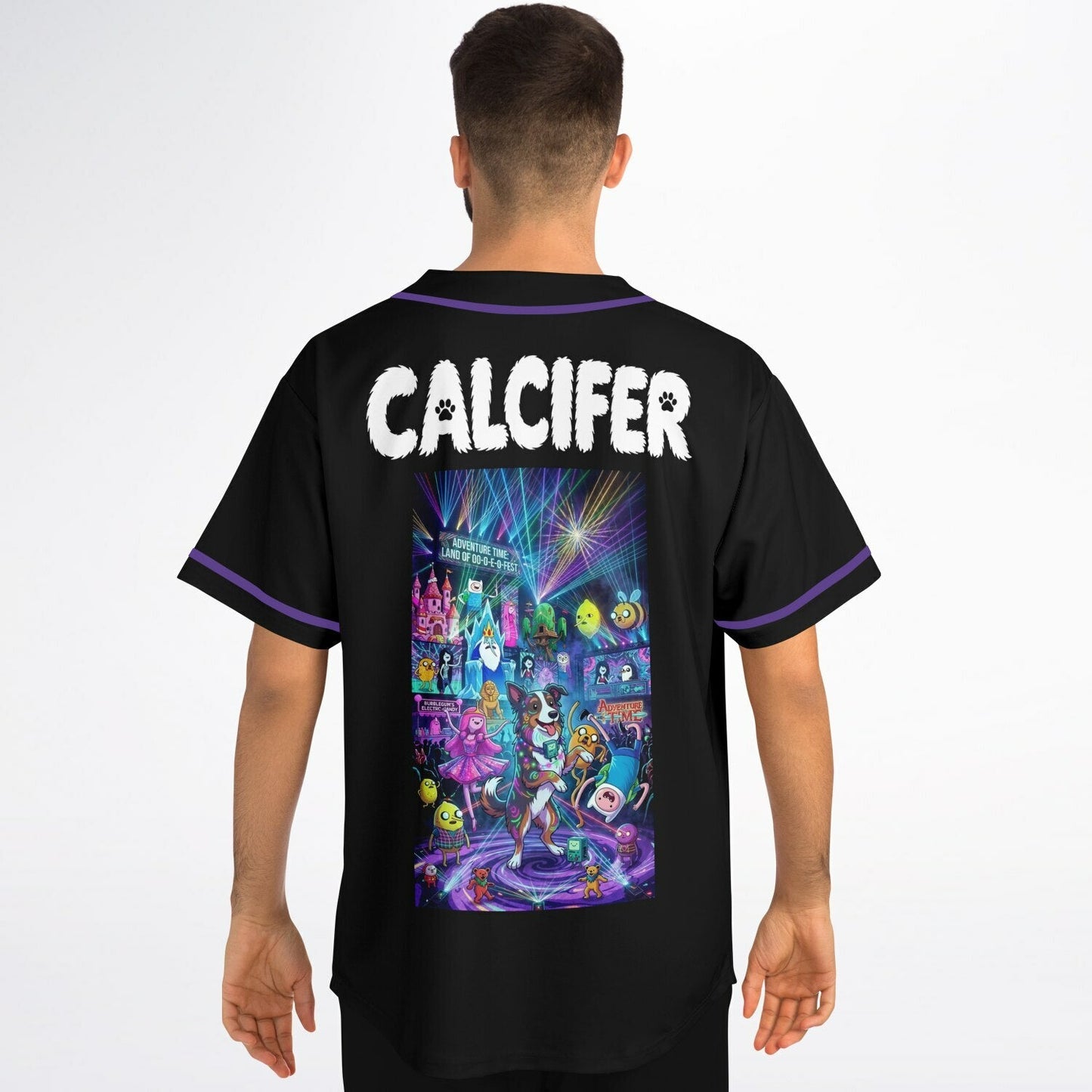 Black Rave Baseball Jersey