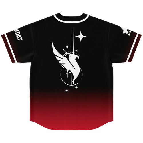 Ray Volpe Black Deep Stylized Phoenix Rave Baseball Jersey