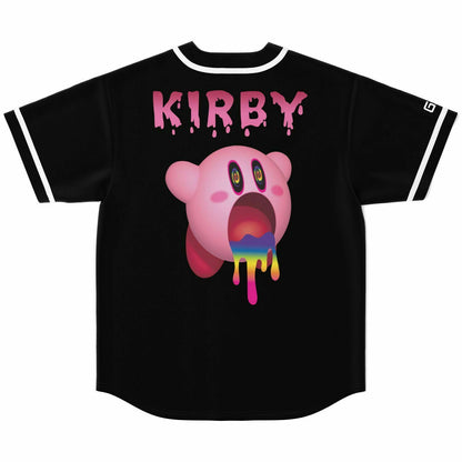Black Kirby Video Rave Baseball Jersey