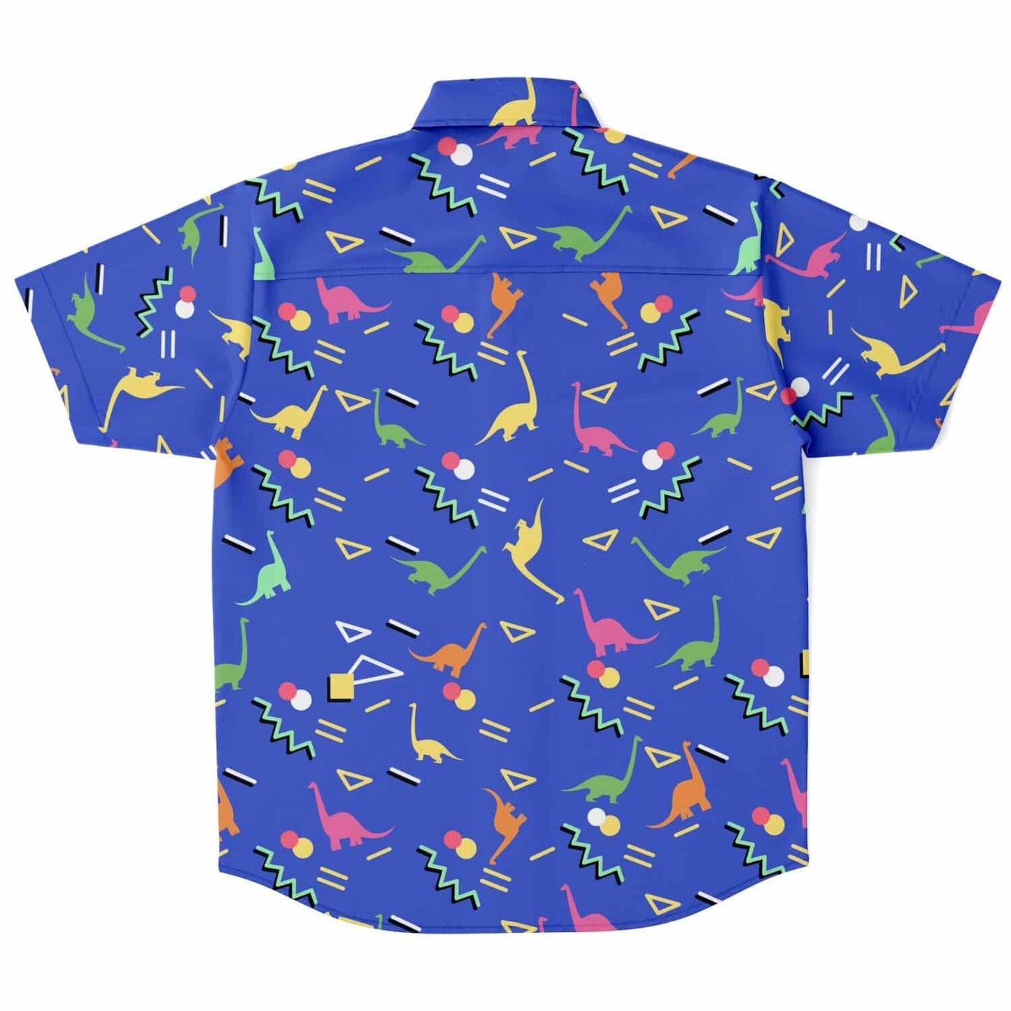 Dino Memphis pattern Buttons up