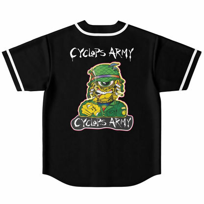 Subtronics Green Galaxy Cyclops Reversible Baseball Jersey