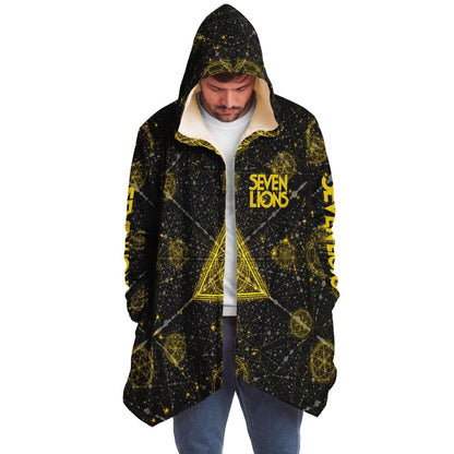 Seven Lions Black Sacred Geometry Rave Cloak