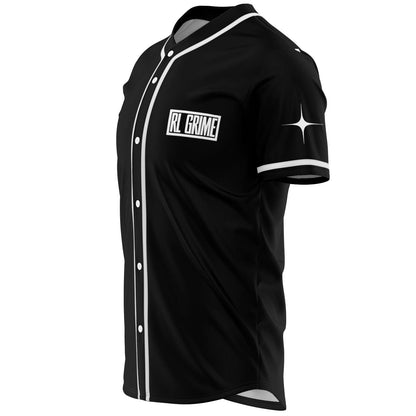 RL Grime Black Boxed Wordmark Rave Baseball Jersey