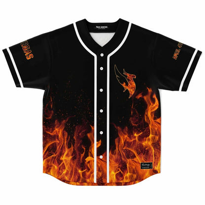Illenium Black Phoenix Rising Rave Baseball Jersey