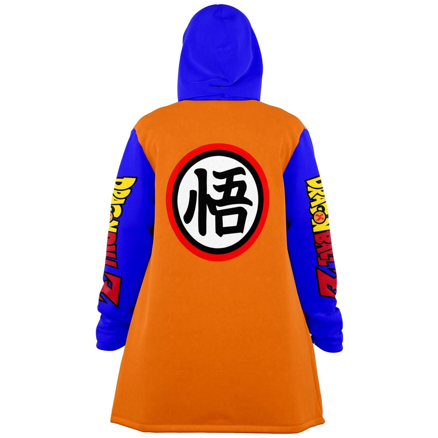 Orange Body Japanese Kanji Rave Cloak