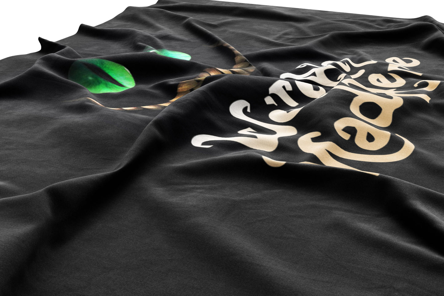 Black Cheshire Cat’S Rave Flag