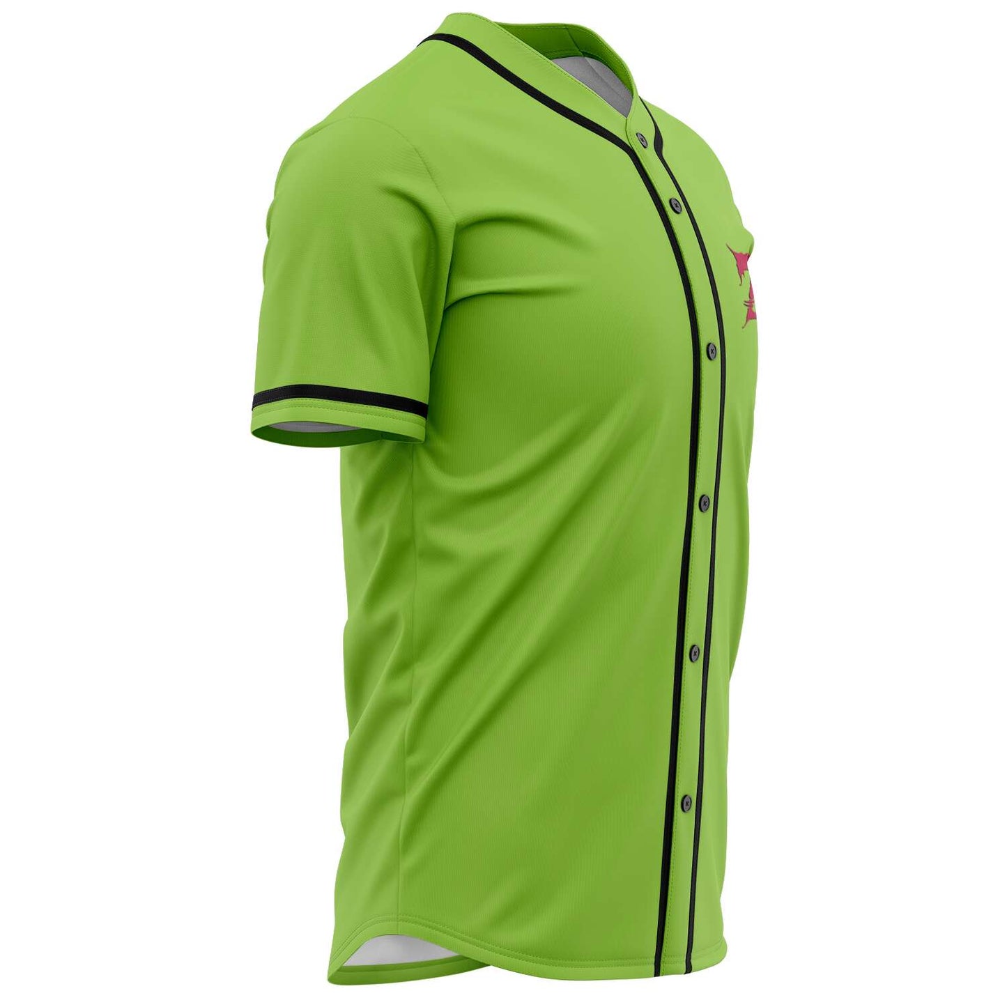 Zeds Dead Lime Green Dragon ‘3D’ Rave Baseball Jersey
