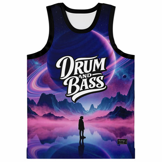 Deep Purple Giant Ringed Rave Basketball Jersey
