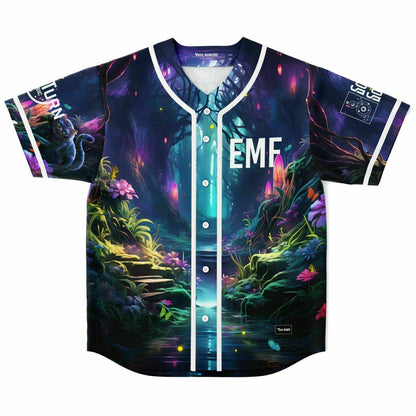 Elements Music Festival Mystical Glowing Rave Baseball Jersey