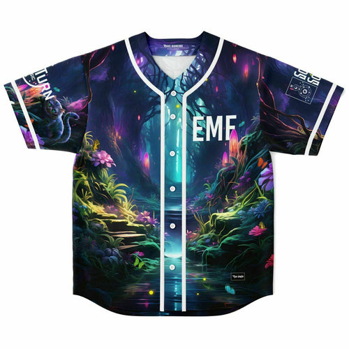 Elements Music Festival Mystical Glowing Rave Baseball Jersey