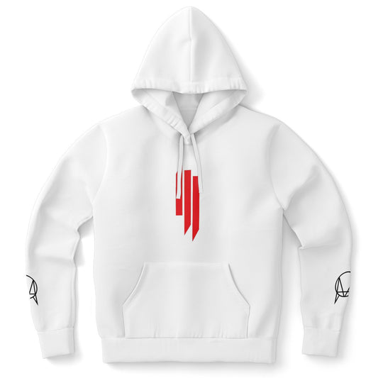 Skrillex White Logo Rave Hoodie