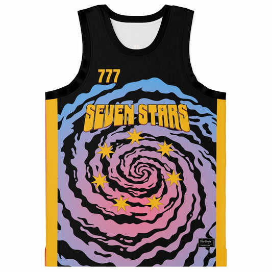 GRIZ Black Hypnotic Spiral Rave Basketball Jersey