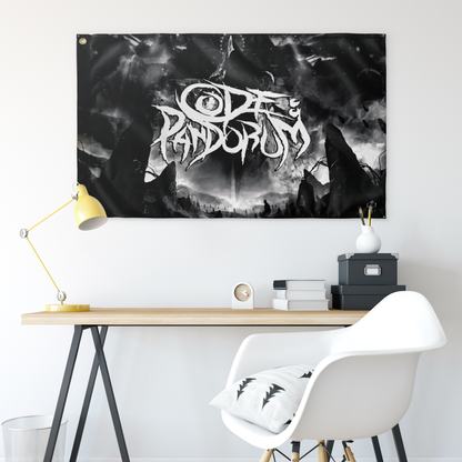 Code: Pandorum Black Gothic Band Rave Flag