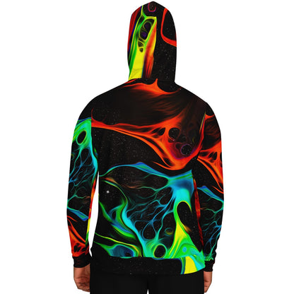 GRiZ Script Liquid Paint Rave Hoodie