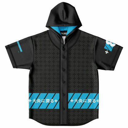 Zennon custom Hooded Baseball Jersey