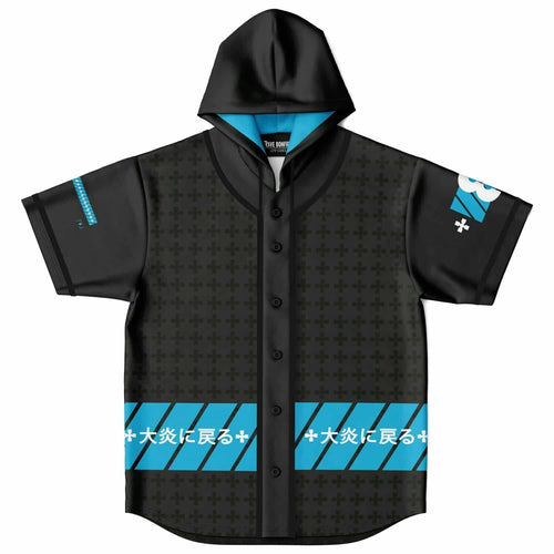 Zennon custom Hooded Baseball Jersey