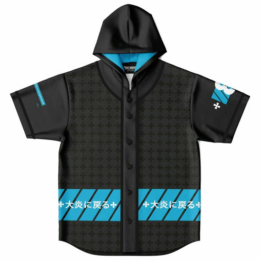 Zennon custom Hooded Baseball Jersey
