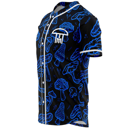 Infected Mushroom Black Psychedelic Mushrooms Rave Baseball Jersey