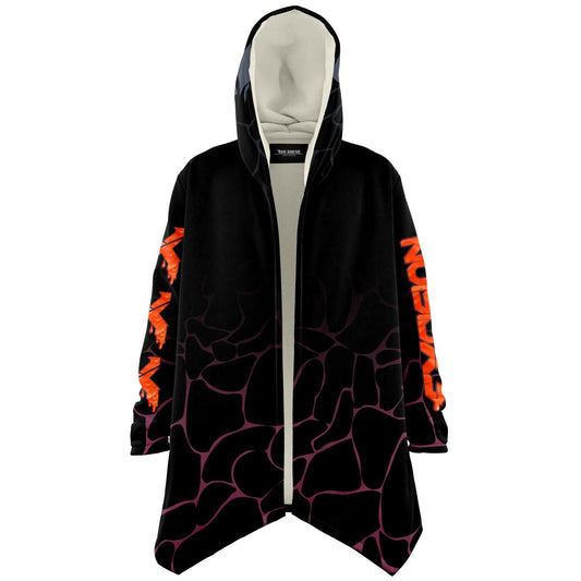 Excision Black Dripping Orange Rave Cloak