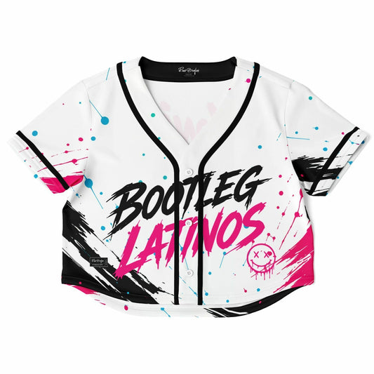 Bootleg custom Cropped Baseball Jersey V2