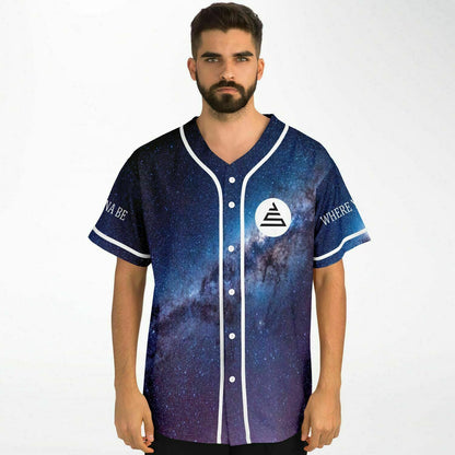 John Summit Deep Blue Milky Way Rave Baseball Jersey