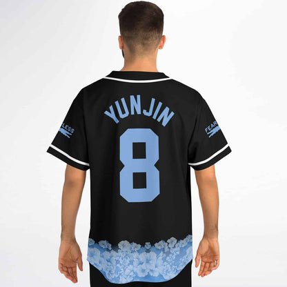 Black ‘Fearless’ Lightning Rave Baseball Jersey