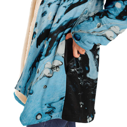 Water vapor hooded cloak