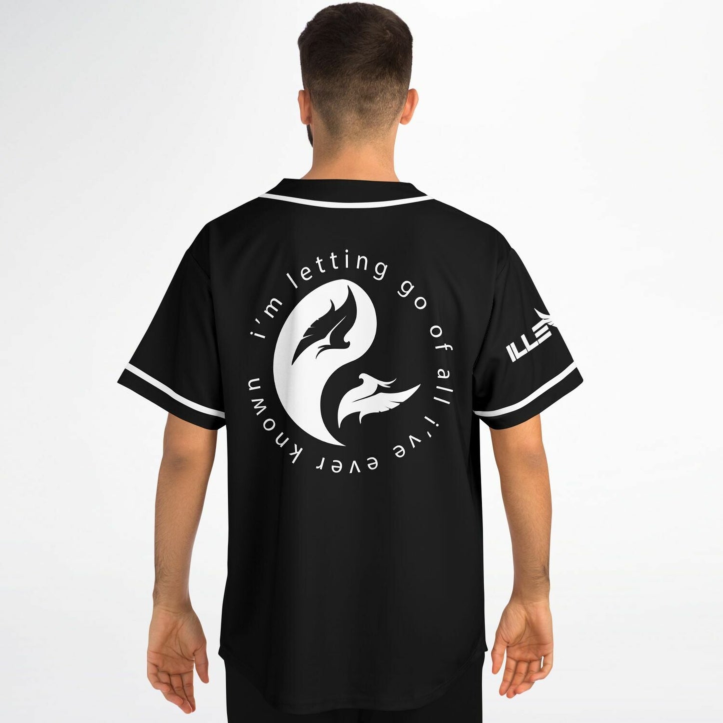 ILLENIUM Black Twin Birds Rave Baseball Jersey