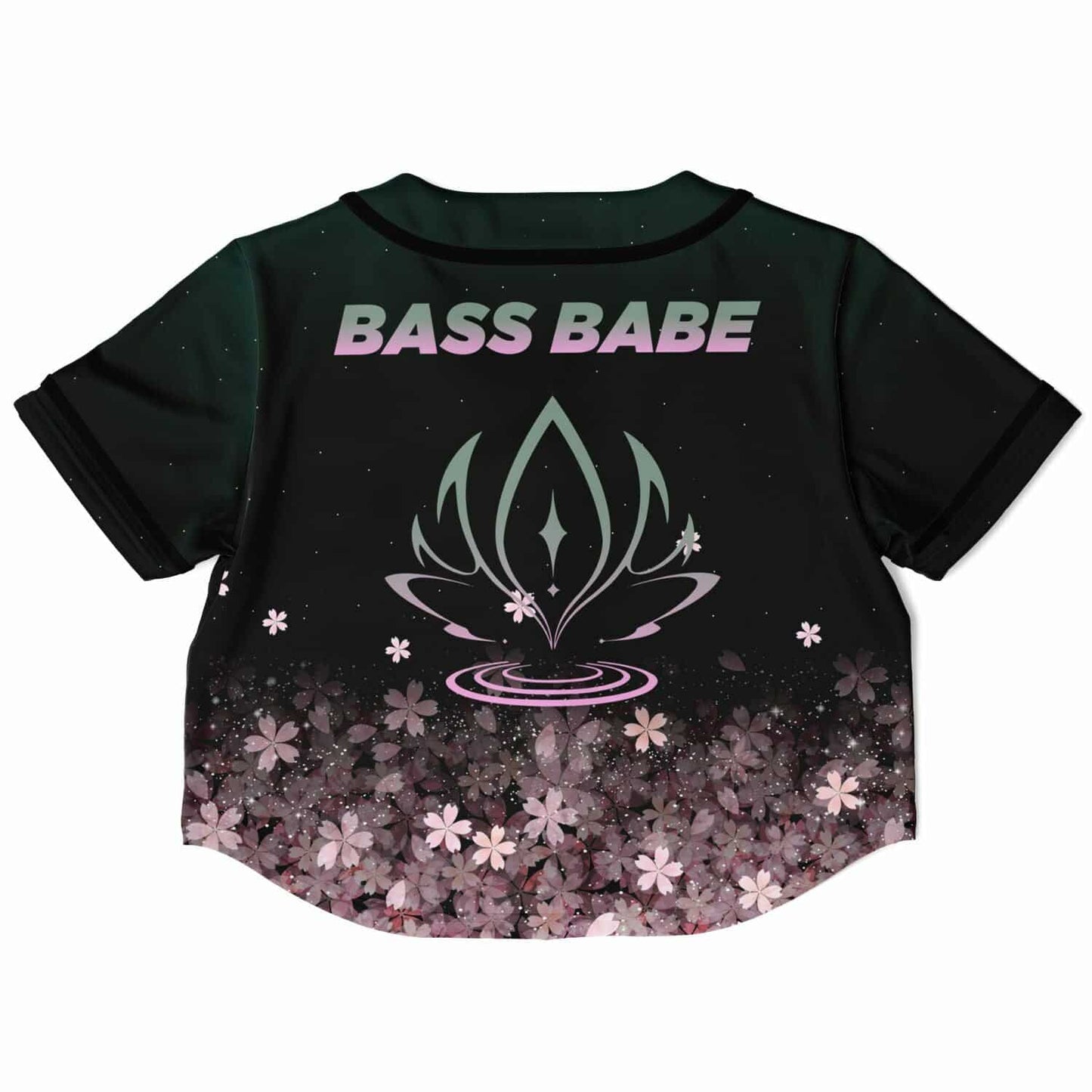 Bass Babe Cropped Baseball Jersey V2