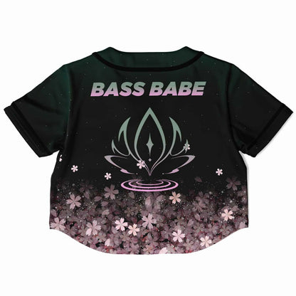 Bass Babe Cropped Baseball Jersey V2
