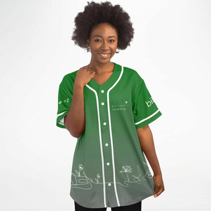 Porter Robinson Green Grey Minimalist White Rave Baseball Jersey