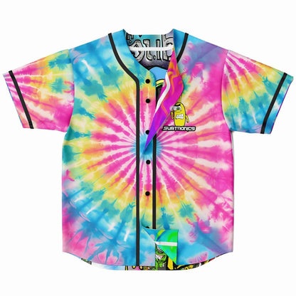Subtronics Acid Melt Tie-Dye Reversible Baseball Jersey