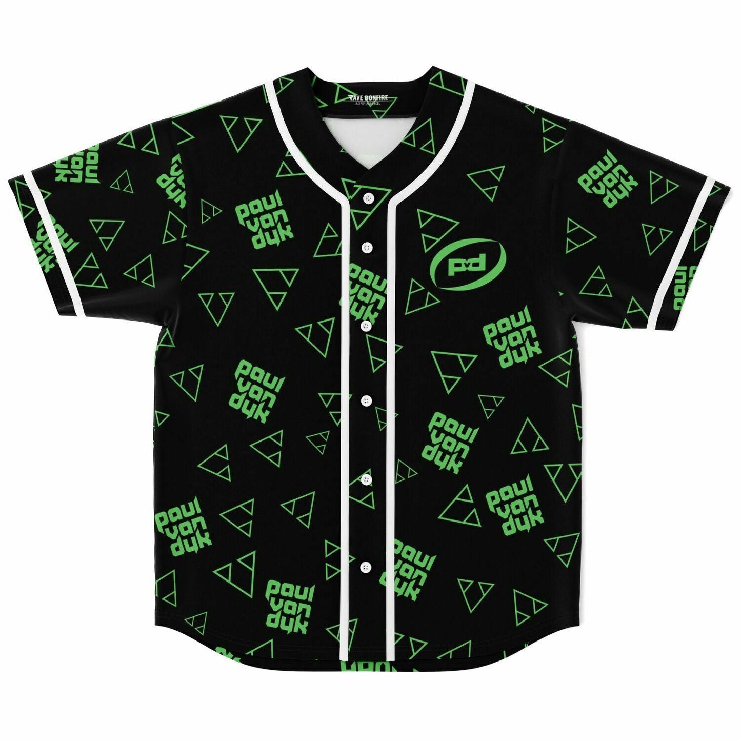 Paul van Dyk Black ‘Paul Dyk’ Rave Baseball Jersey