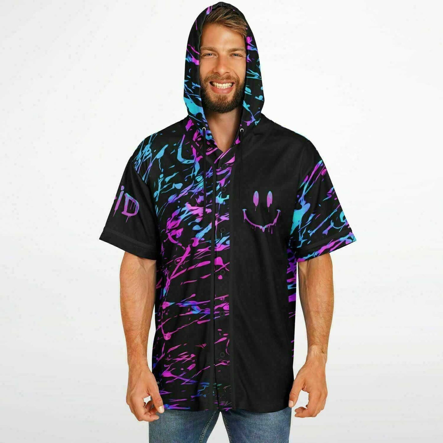 Steve Hooded Baseball Jersey