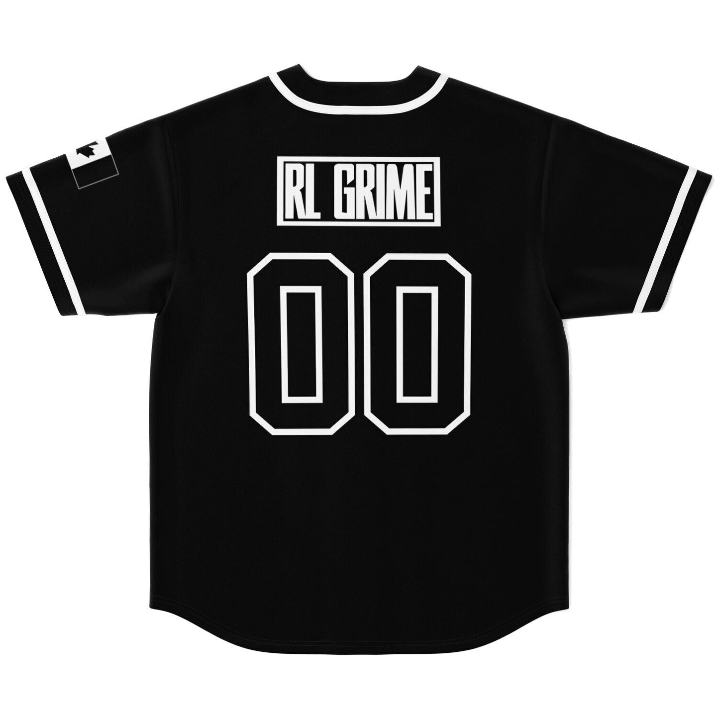 RL Grime Black Clean Sports Rave Baseball Jersey