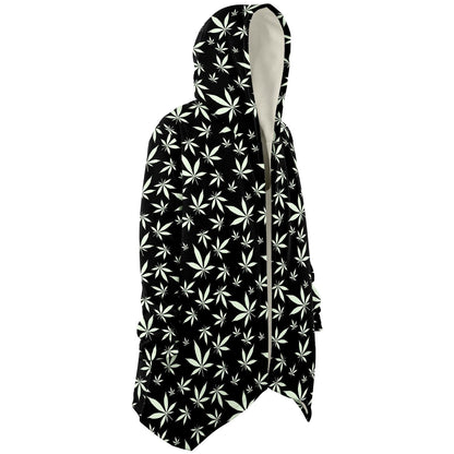 Black Cartoon Alien Rave Cloak