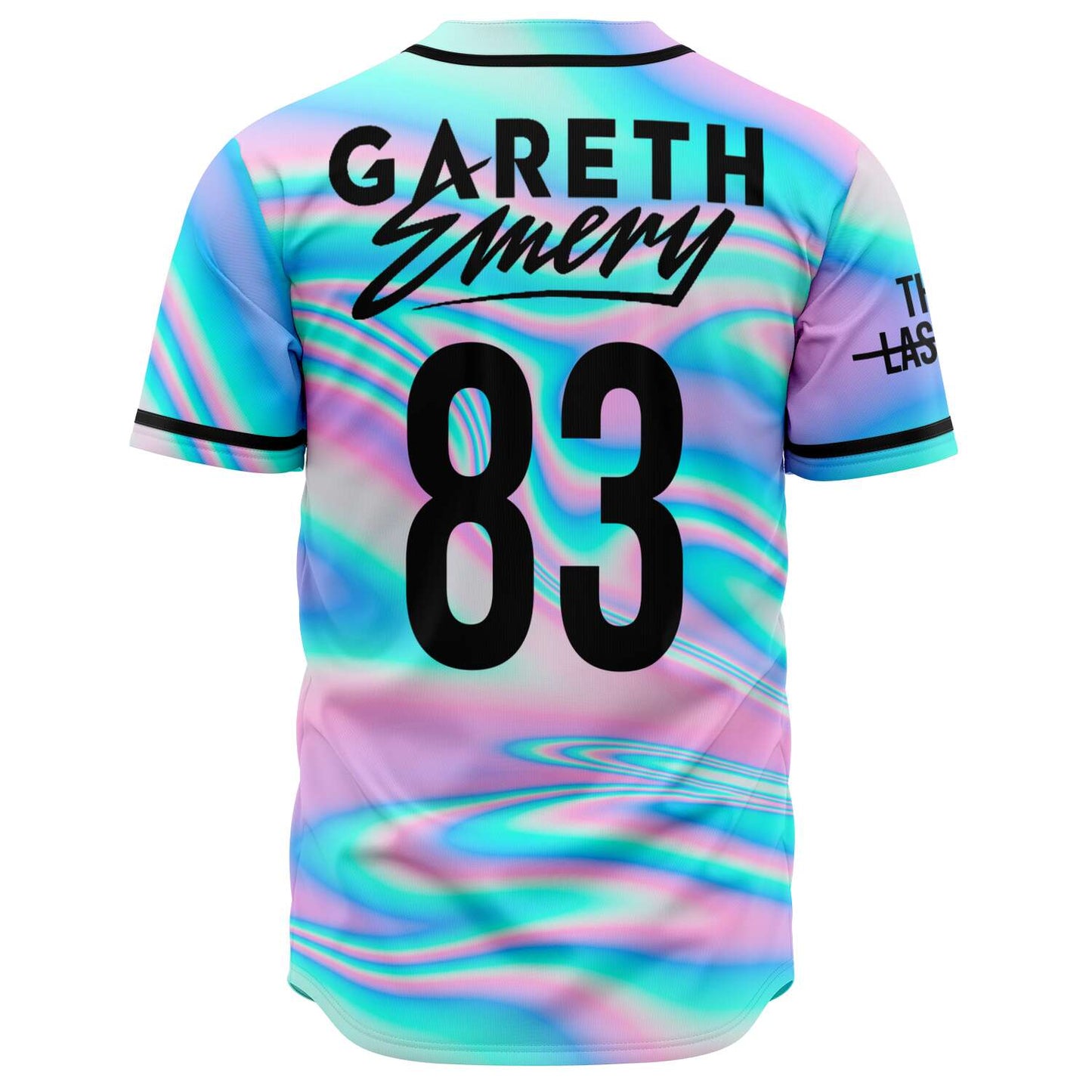 Gareth Emery Pastel Holographic Rave Baseball Jersey