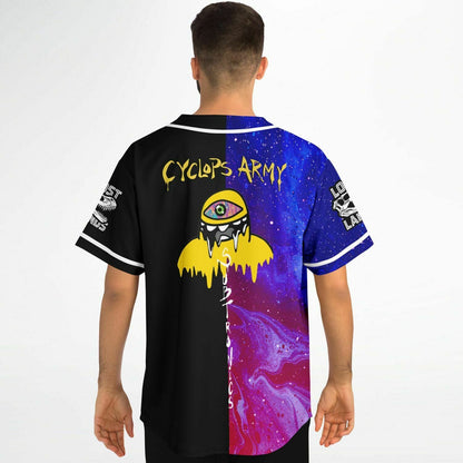 Subtronics Split Galaxy Nebula Rave Baseball Jersey