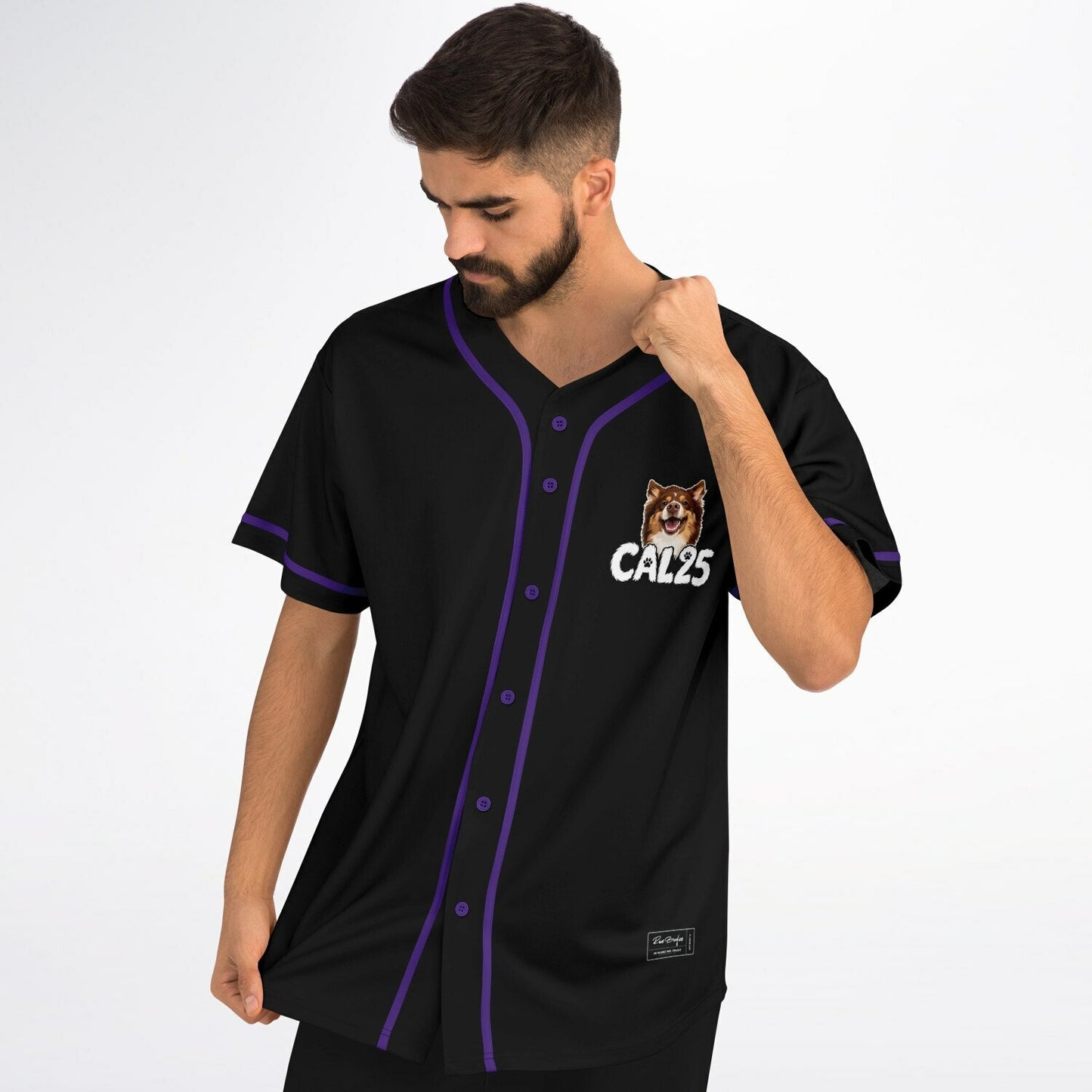 Black Rave Baseball Jersey