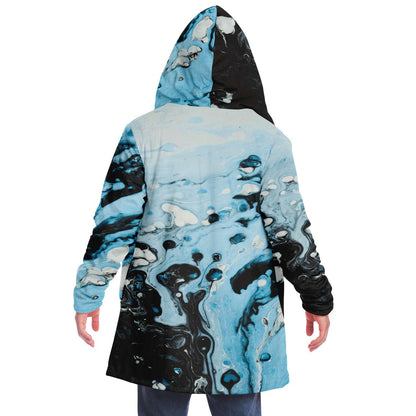 Water vapor hooded cloak