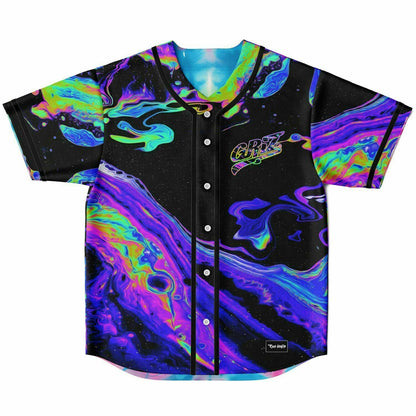 GRiZ Tie-Dye Galaxy Reversible Baseball Jersey